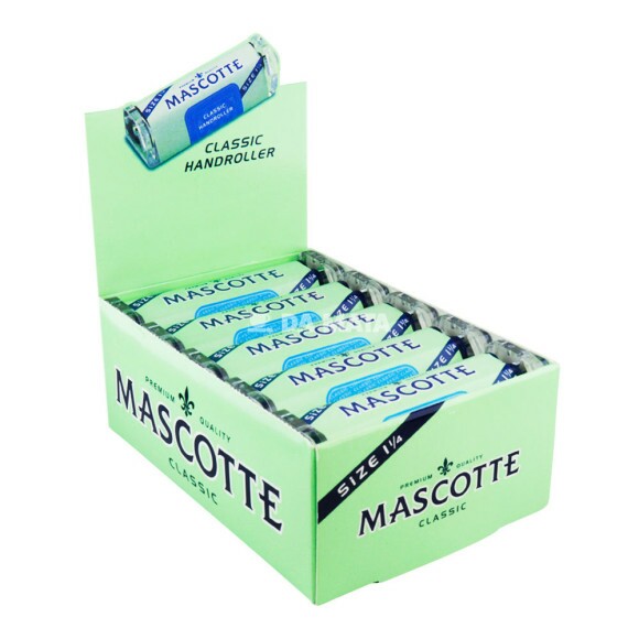 Caixa de Máquina Enrolar Mascotte Handroller 1 1/4 de lado tabacaria da mata