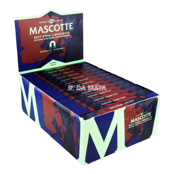 Caixa de Seda Mascotte x Bezt Etam Original Kss + Tips de lado tabacaria da mata