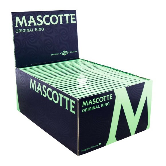 Caixa de Seda Mascotte Original King Large With Magnet de lado