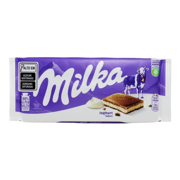 Chocolate Importado Milka Alpine Joghurt Yoghurt 100G