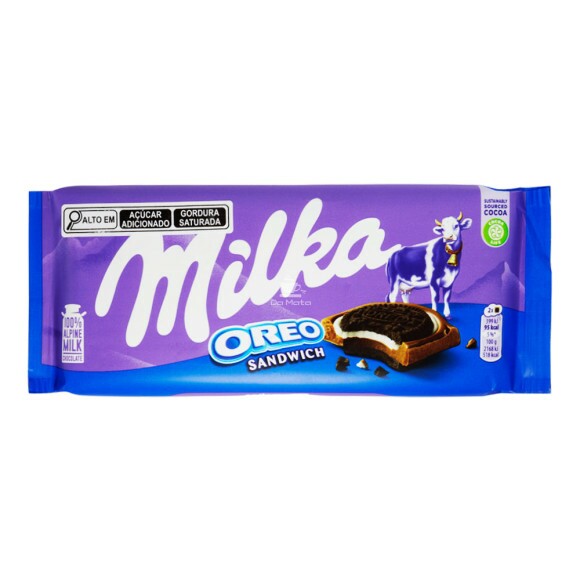 Chocolate Importado Milka Oreo Sandwich 92g