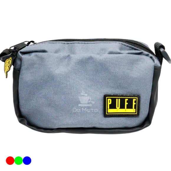 Mini Bag Puff Shoulder cinza