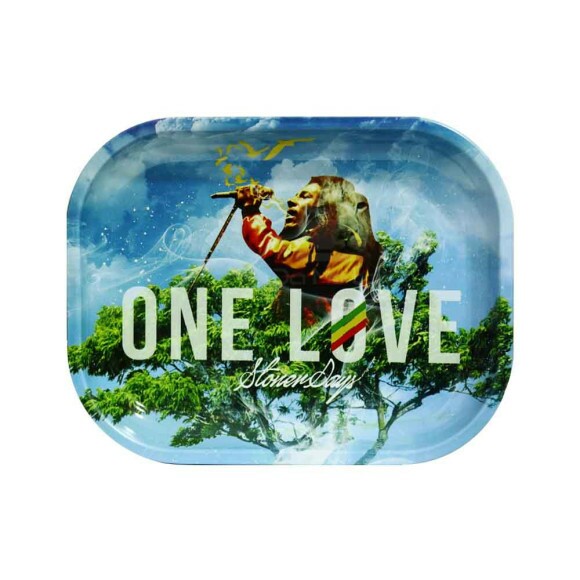 Mini Bandeja de Metal Bob Marley