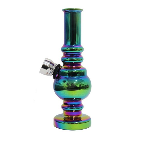 Mini Bong de Vidro Espelhado 3