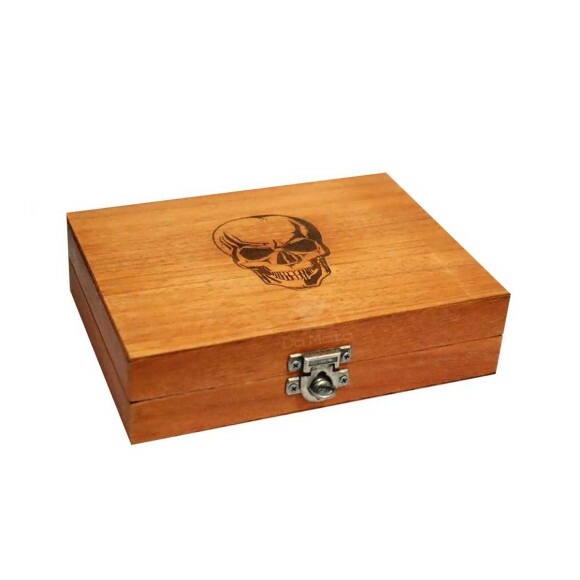Mini Box Wood Burning Caveira