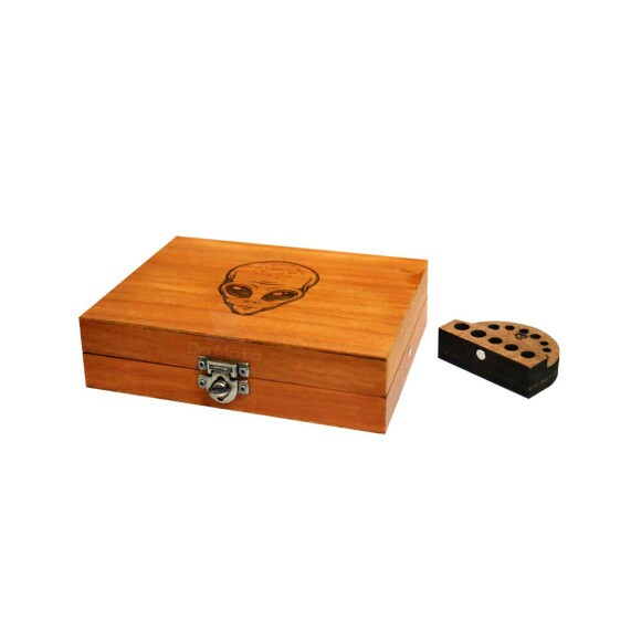 Mini Box Glass Wood Burning ET