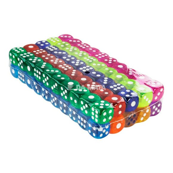 Kit de Mini Dados Com 100un de lado tabacaria da mata