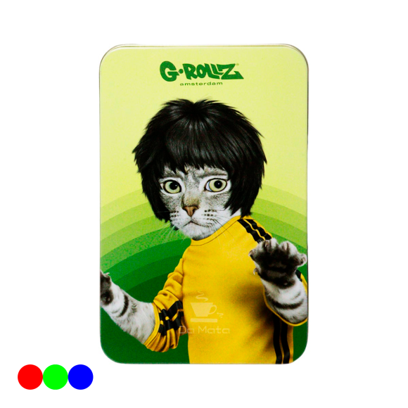 Mini Lata G-Rollz Pets Rock Grande amarelo