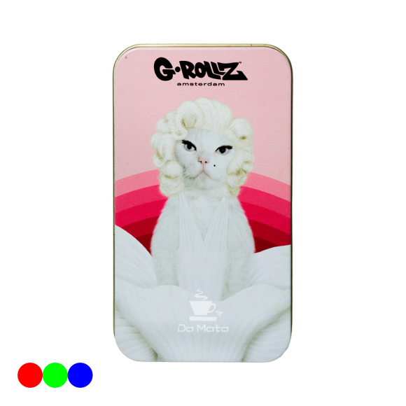 Mini Lata G-Rollz Pets Rock Médio rosa