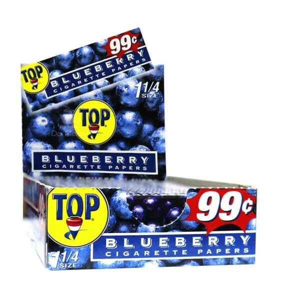 Caixa de Seda Top de Mirtilo 1 1/4