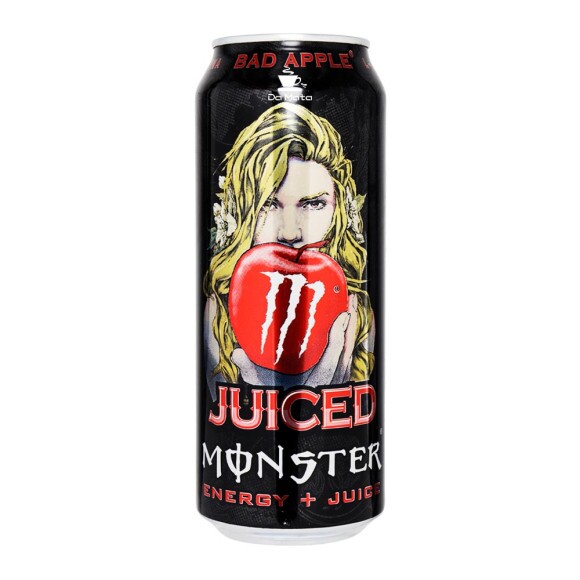 Energético Monster Juiced Bad Apple 500ml de frente