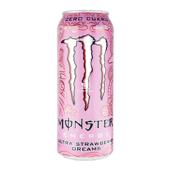 Energético Monster Ultra Strawberry Dreams 500ml de frente