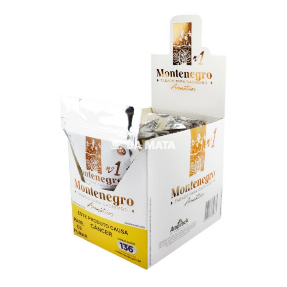 Caixa de Montenegro P/ Cachimbo Chocolate N.1 Tabacaria da mata 