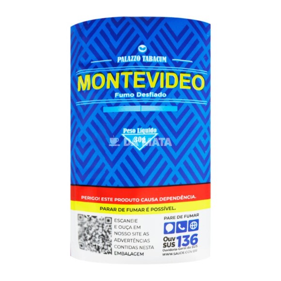 Montevideo 30g de frente tabacaria da mata