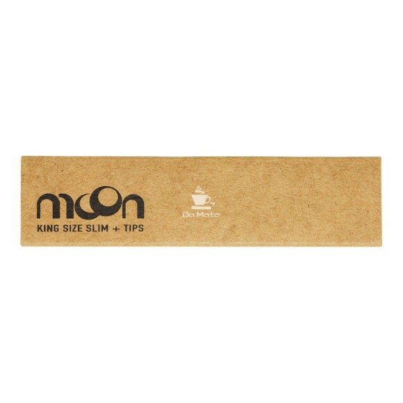 Seda Moon Brown King Size + Tips de frente