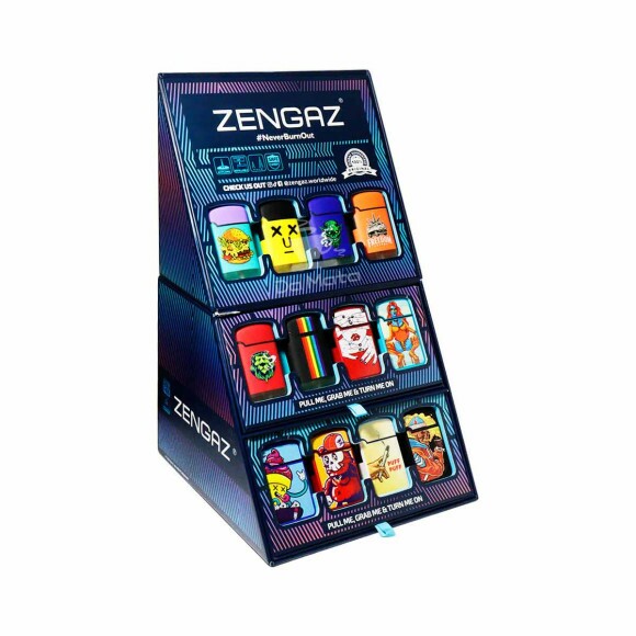 Mostruário de Maçarico Zengaz Sortido Estampado ZL12B e ZL3E