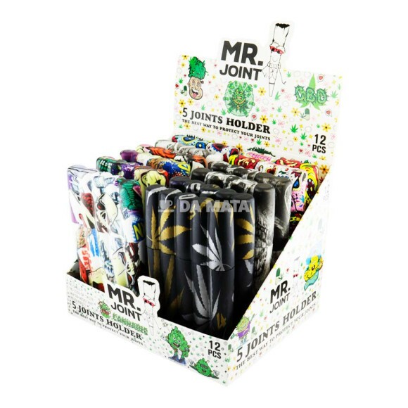 Caixa de Mocó de Plástico P/ 5 Bolados de lado tabacaria da mata