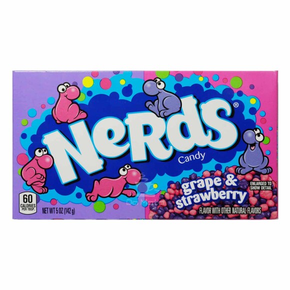 Balas Importada Nerds Strawberry and Grape