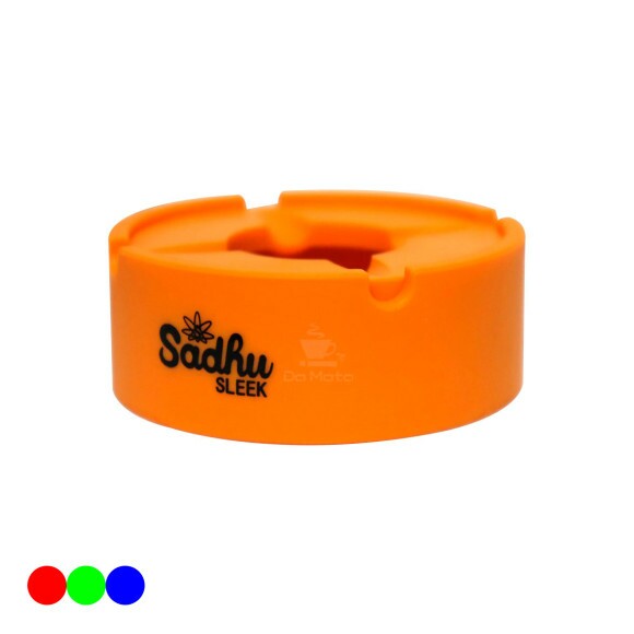 Cinzeiro de Silicone Sadhu laranja 