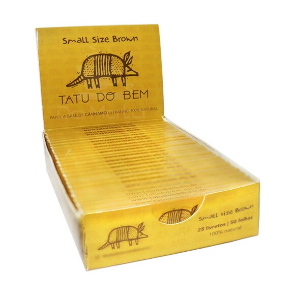 Caixa de Seda Tatu do Bem Small Size Brown 