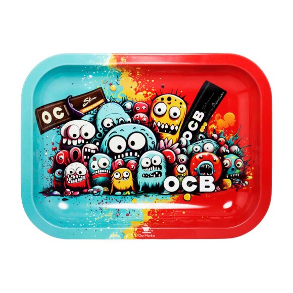 Bandeja OCB Metal C/ Tampa Mini de frente