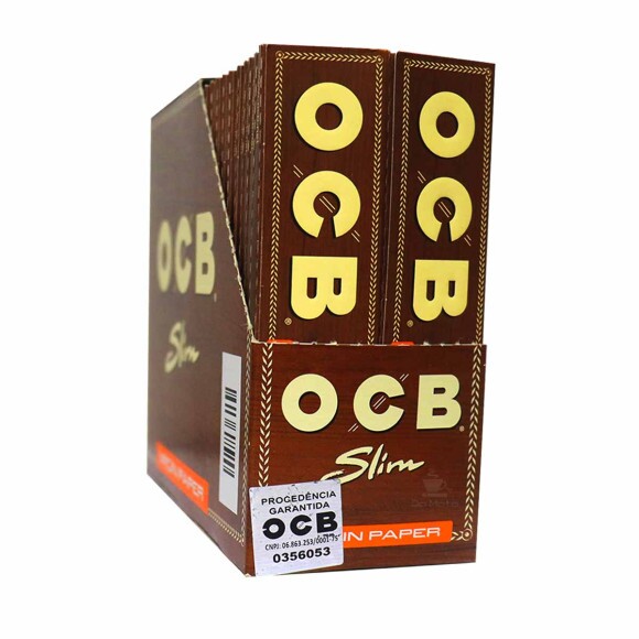 Caixa de Seda OCB Brown King Size 