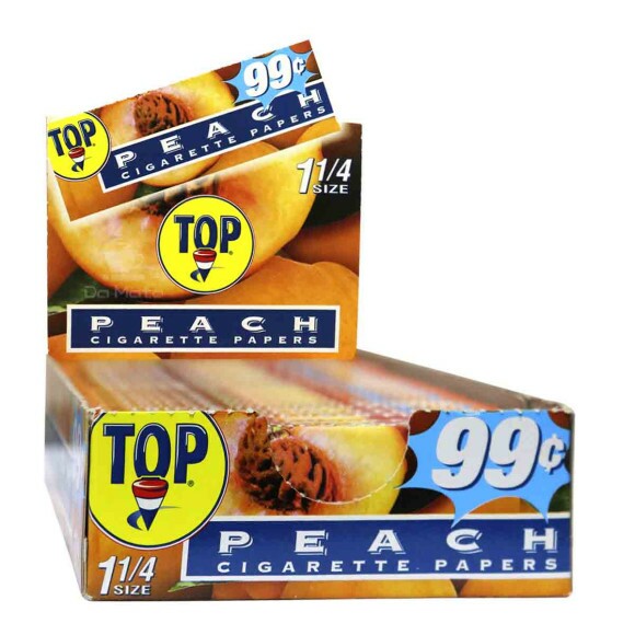 Caixa de Seda Top de Pêssego 1 1/4