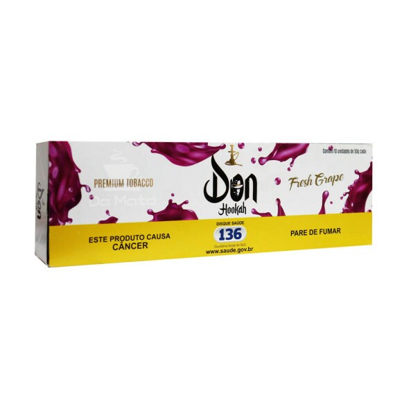 Pack Essência Don Hookah Fresh Grape