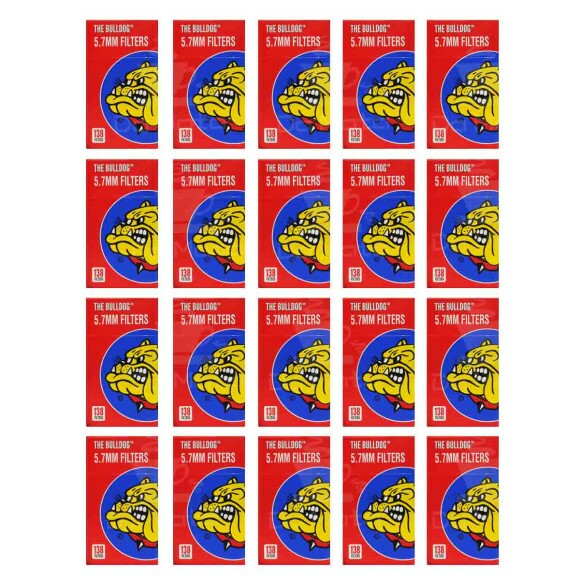 Pacote Filtro The Bulldog Amsterdam 5,7mm