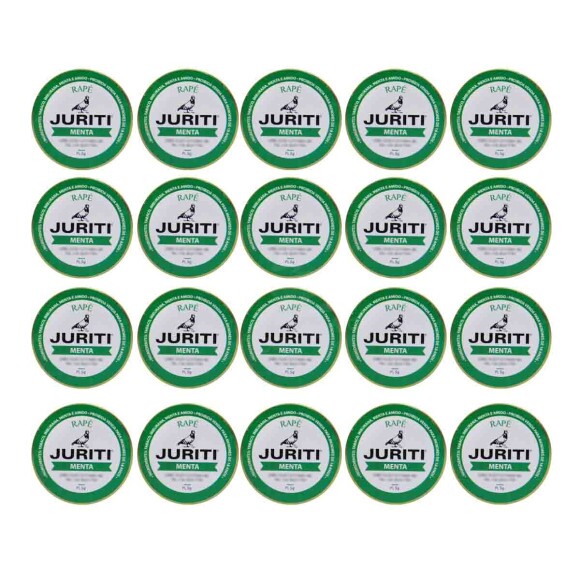 Pacote de Rapé Juriti Menta 20 un.