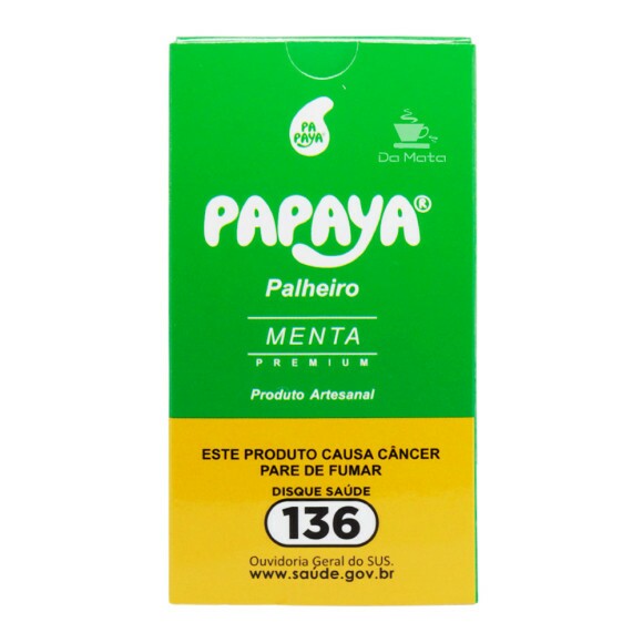 Palheiro Papaya Squadafum Menta de frente