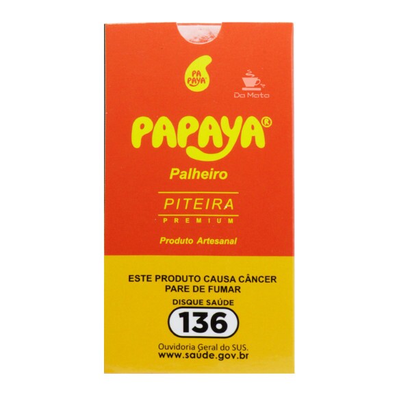 Palheiro Papaya Squadafum C/ Piteira Premium de frente