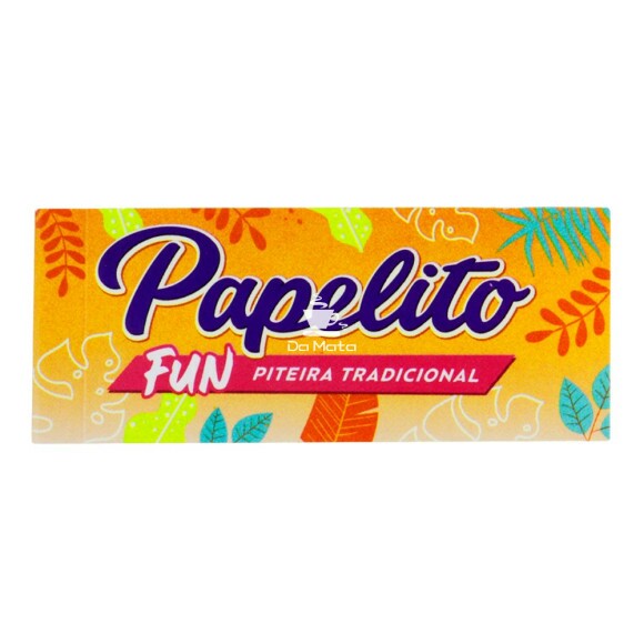 Piteira Papelito Fun Tradicional de frente tabacaria da mata