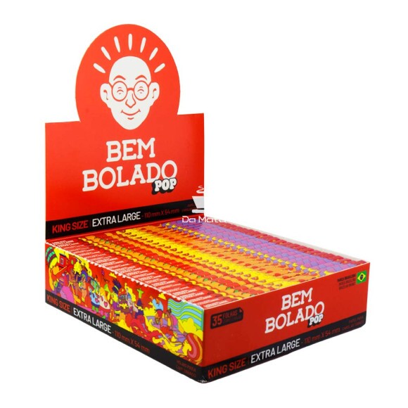 Caixa de Seda Bem Bolado King Size Extra Large de lado tabacaria da mata