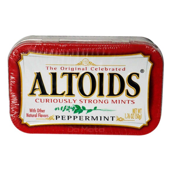 Pastilha Importada Altoids Peppermint 50g