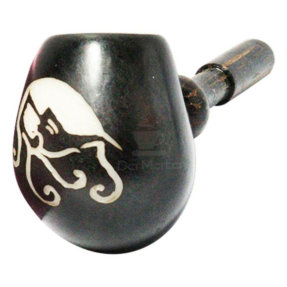 Pipe de Madeira Artesanal Gravure