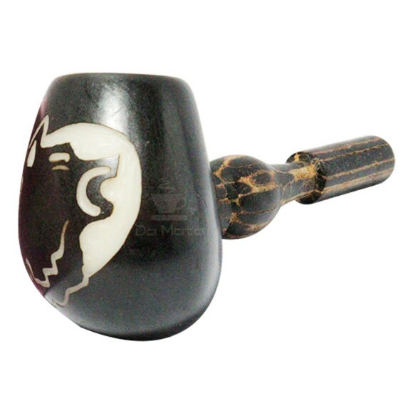 Pipe de Madeira Artesanal Lobo