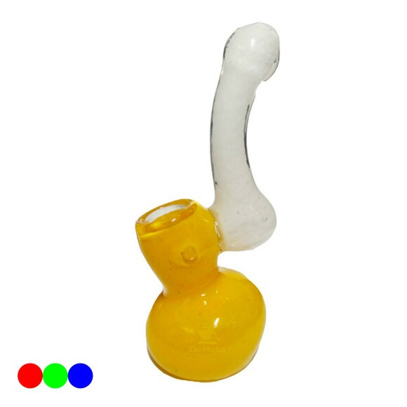 Pipe Bubbler Cultura Dab amarelo