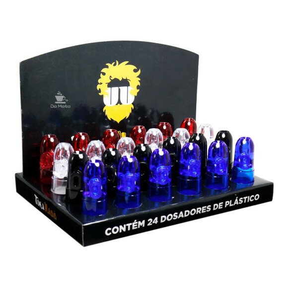 Caixa de Dosador de Rapé Colorido 