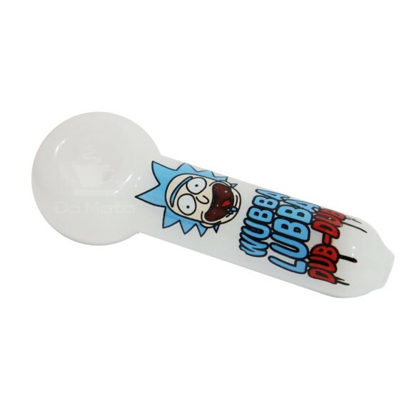 Pipe de Vidro Rick and Morty Lubba Dub