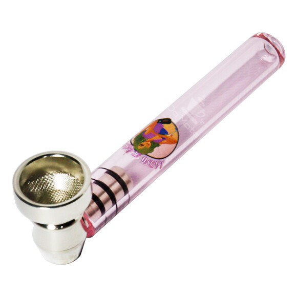 Pipe de Vidro e Metal Lady Hornet