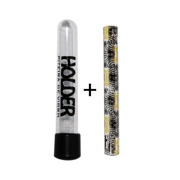 Piteira de Vidro Holder Full Print 6mm