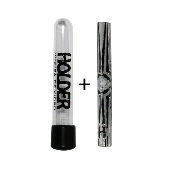 Piteira de Vidro Holder Full Print 8mm