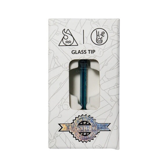 Caixa de Piteira de Vidro Collab entre Squadafum e Hippiebong 5mm