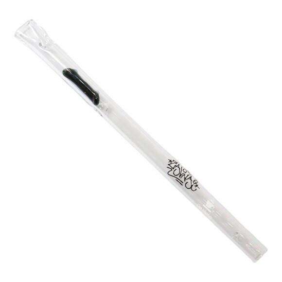 Piteira de Vidro com Miniatura Skate Zav Nai 5mm