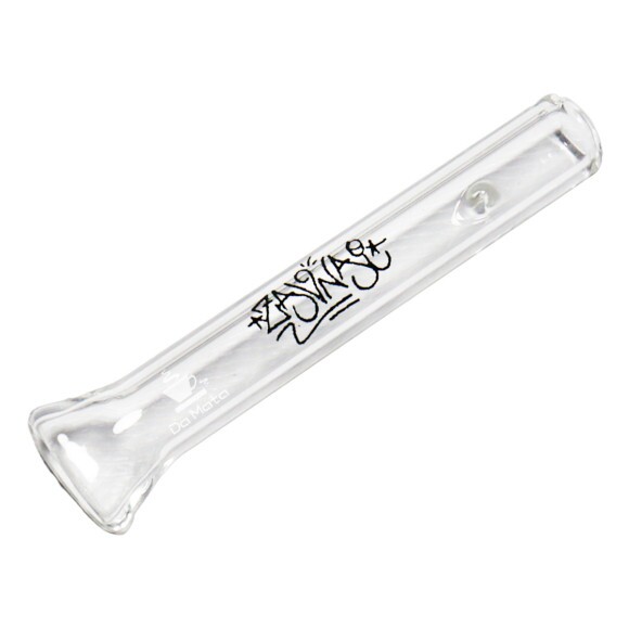 Piteira de Vidro Zav Nai Bocal Achatado 8mm