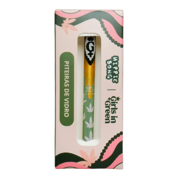 Piteira Hippie Bong Girls in Green Haila Martins 6mm