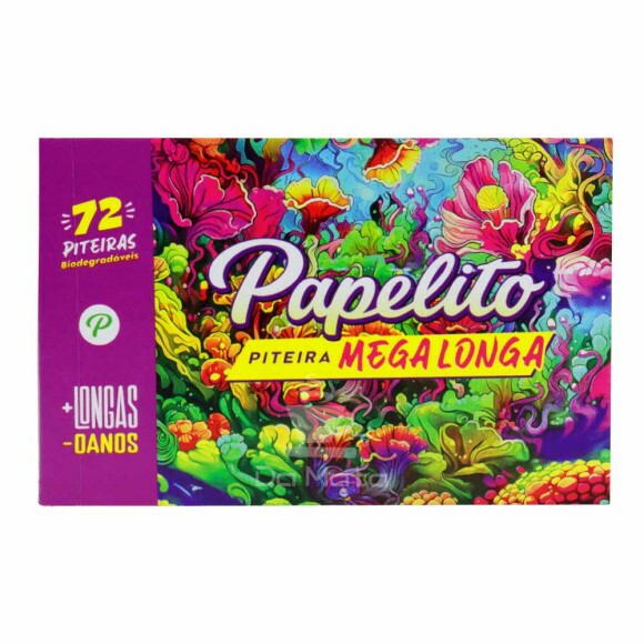 Piteira Papelito Biodegradável Mega Longa