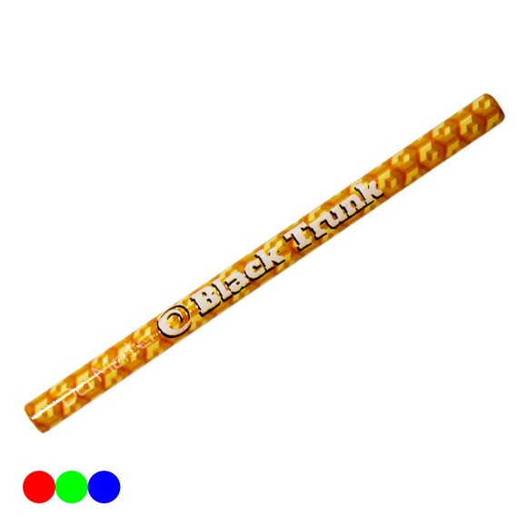 Piteira de Vidro Black Trunk Longa Full Print amarelo