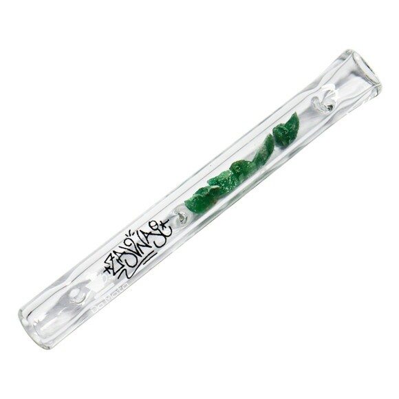 Piteira com Cristais Green Zav Nai 8mm